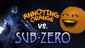 Annoying Orange vs Sub Zero (Mortal Kombat)