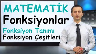 Fonksiyonlar 1  |  Fonksiyon Çeşitleri (birebir, örten, içine, sabit, birim vb.) | MATEMATİK | XDERS