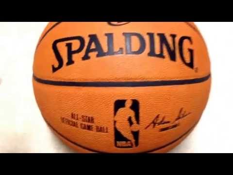 2014 NBA ALL STAR GAME OFFICIAL GAME BALL GENUINE LEATHER NEW ORLEANS