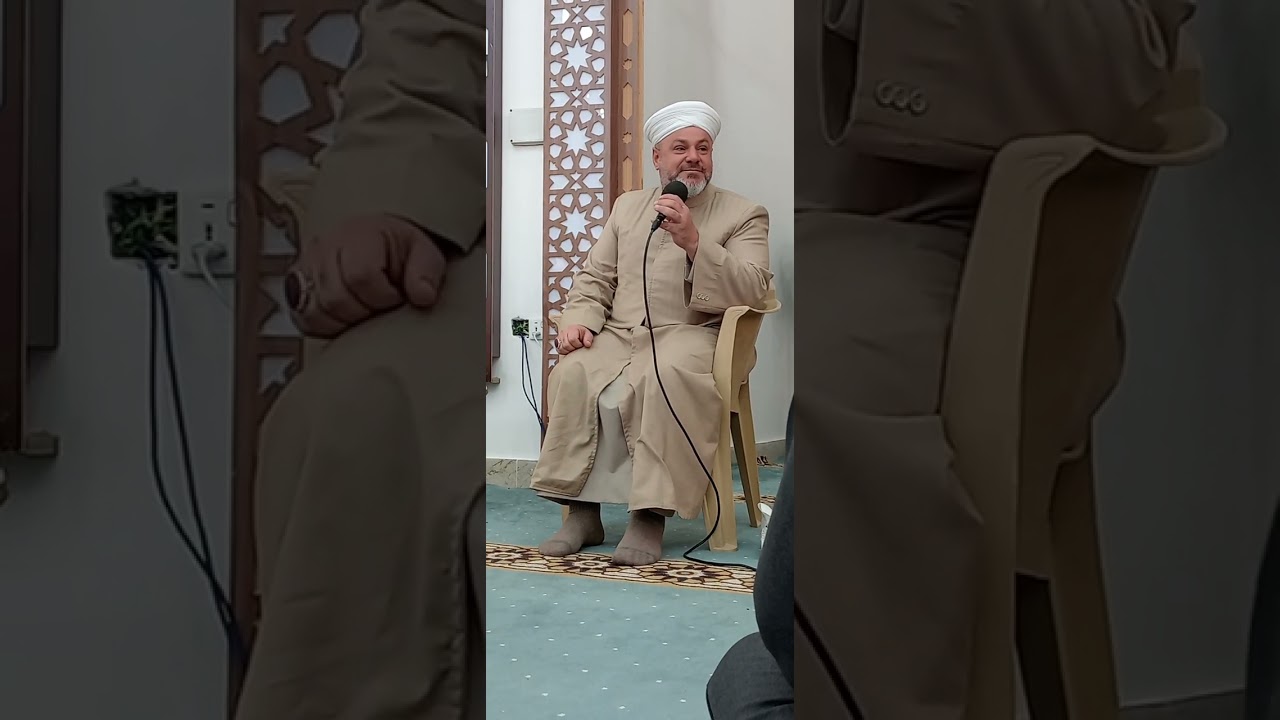 محاضرة عن استقبال شهر رمضان المبارك جامع الحسن بن علي في الرمادي