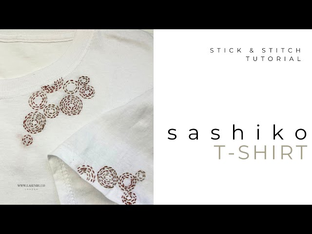 Stick and Stitch Embroidery Pack - Sashiko – CaryB Designs