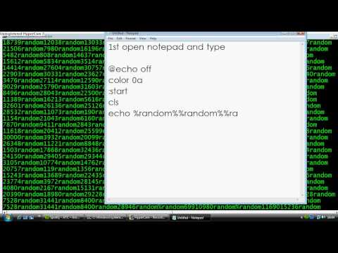 how to create your own matrix