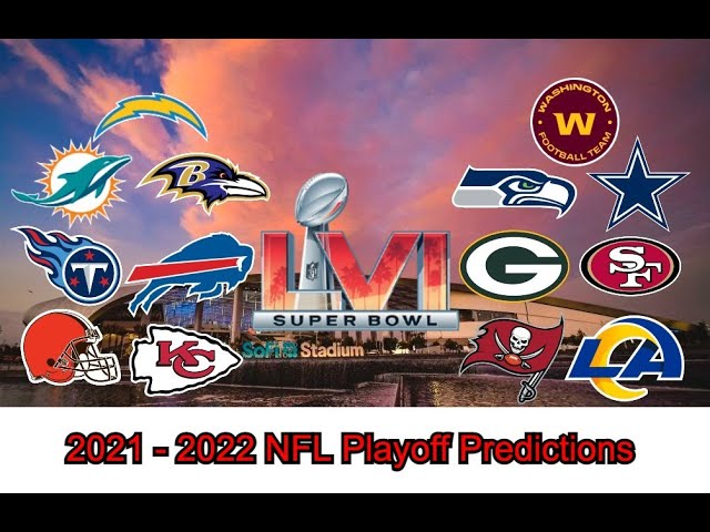 2021 - 2022 NFL Playoff Predictions 