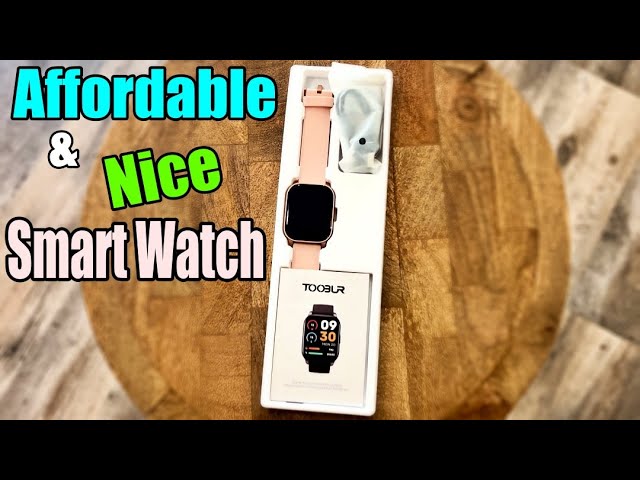 TOOBUR IDW16 1.95 Smart Watch with Alexa Built-In, IP68 Waterproof Fi