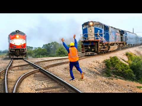 Moments Filmed Seconds Before Disaster | Most Unbelievable Train Moments Caught on Camera #7