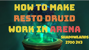 HOW TO DEAL WITH BURST AS A RESTO DRUID!! -- 2700 TURBO CLEAVE vs. RET WAR -- MULTI R1 HEALER