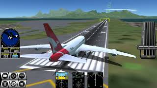 Flying a A380-800 Cargo plane in Flywings 2016 game. screenshot 2