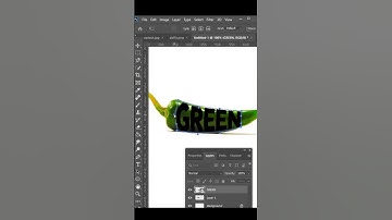 Chili 🌶️ Text effect- Photo Manipulation In photoshop || Typography #shorts