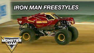 Marvel’s Iron Man Freestyle Highlights | Monster Jam