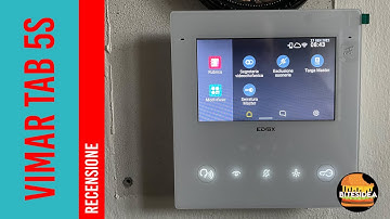Vimar Tab 5S: il citofono WIFI smart con segreteria.