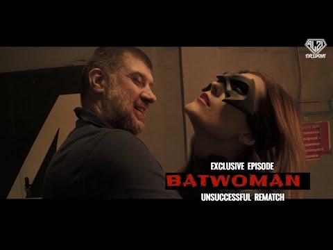 Batwoman: Unsuccessful rematch  (Superheroine in danger & peril & unmasked) TRAILER