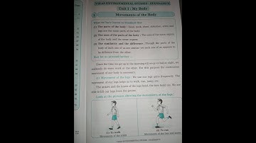 Vikas evs std 2( unit 1) lesson no 1 Movements of the body