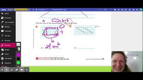 Unit 2 Lesson 3: Area of Parallelograms
