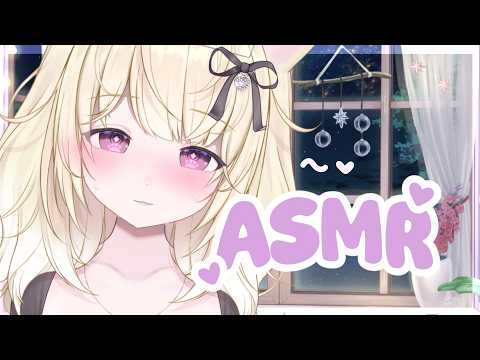 [ASMR] You're all mine♡Kisses,ear blowing,relaxation