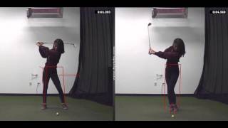 Hip Swivel & Slide in Golf Swing. V1 Golf App