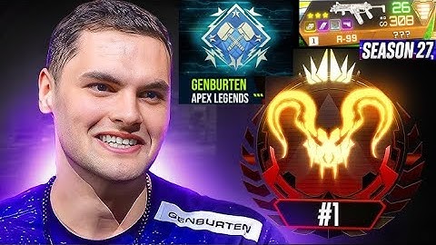 GENBURTEN soloQ 4K DAMAGE ❗Dominating LOBBY❗ SEASON 27 RANKED🚨Apex Legends @Genburten