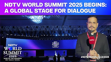 NDTV World Summit 2025 Begins: A Global Stage for Dialogue, Inspiration, And Networking
