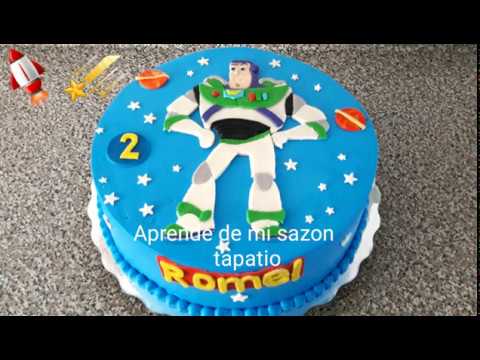 pastel de buzz lightyear/pastel de toy story - YouTube