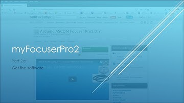 Part2a Get The myFocuserPro2 Software