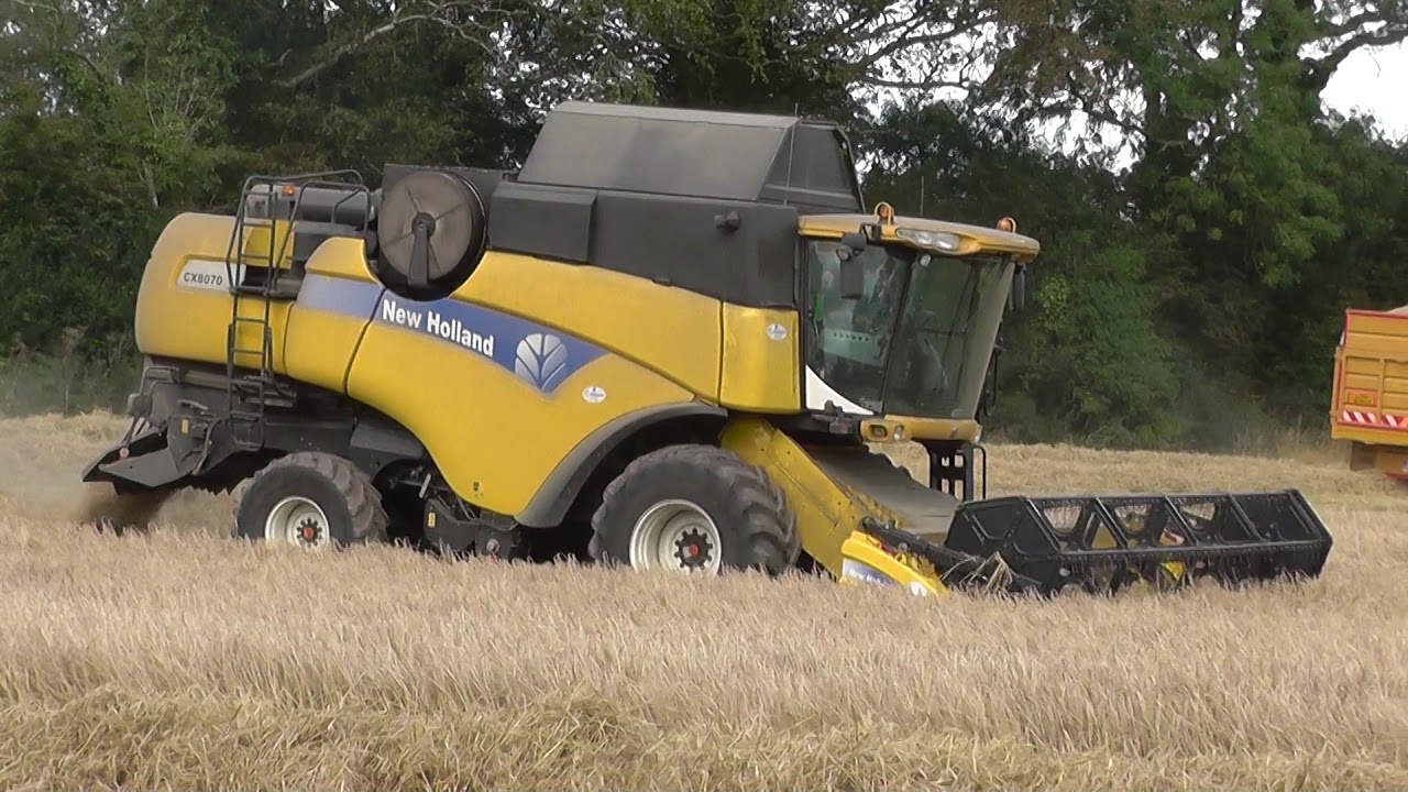 Harvest 2019 New Holland CX 8070 & 8080 Combines