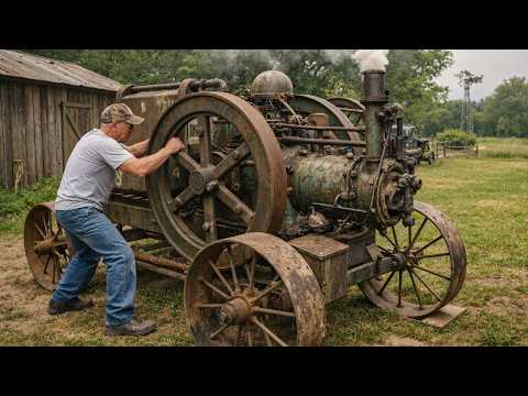Smoke, Fire & Awakening | Legendary Vintage Engines Roar Back to Life