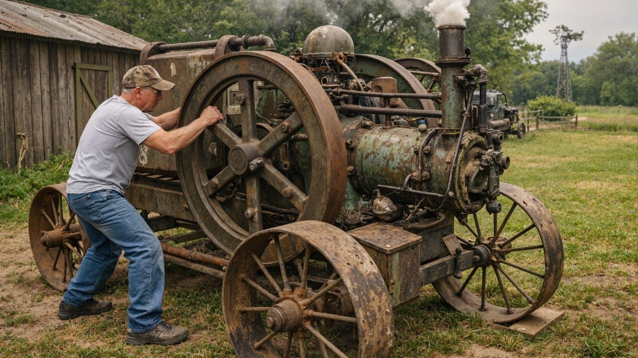 Smoke, Fire & Awakening | Legendary Vintage Engines Roar Back to Life