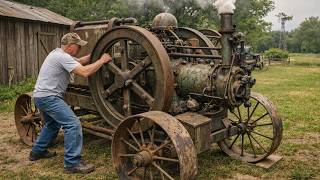 Download Lagu Smoke, Fire \u0026 Awakening | Legendary Vintage Engines Roar Back to Life MP3