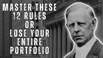 The 12 Rules That Save Traders From Ruin | Jesse Livermore