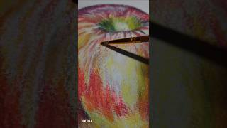 How to Blend Colored Pencils with Gamsol 🍎 Smooth & Painterly Effect