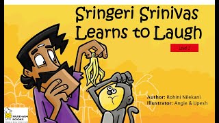 Sringeri Srinivas Learns to Laugh | short bedtime funny stories for kids and adults | Learn English