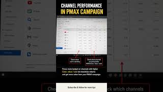 PMax Channel Performance Report #GoogleAds #PerformanceMax #PPCMarketing #DigitalMarketing