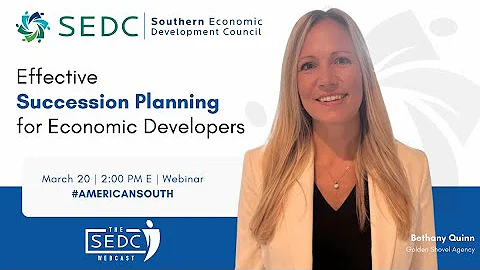 Effective Succession Planning for Economic Developers