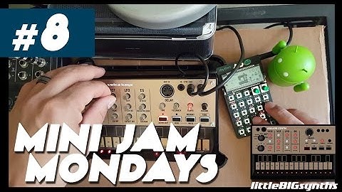 Mini Jam Monday #8 | Korg Volca Keys w/Teenage Engineering PO12