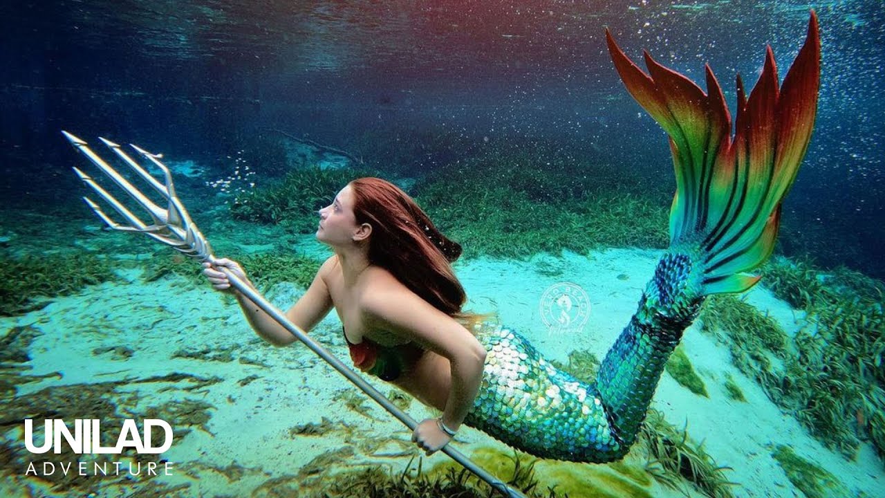 How You Can Become A Real-Life Mermaid  - YouTube