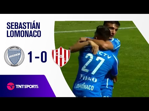 Gol de Sebastián Lomonaco (1-0) Godoy Cruz vs Unión SF | Fecha 8 - Torneo de la Liga 2021