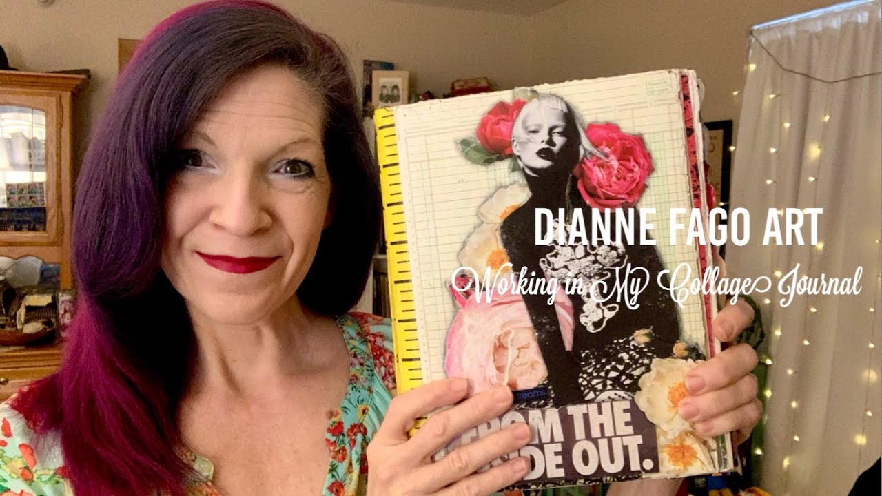 Working in My Collage Journal