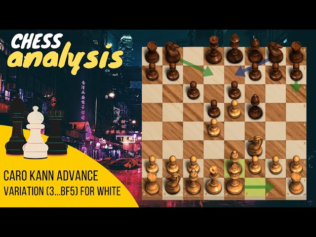 How to play the Caro-Kann Advance Variation #chess #chesstok