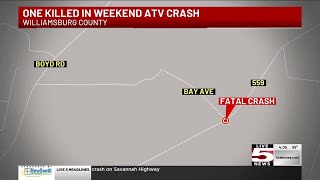 VIDEO: 1 killed in Williamsburg County ATV crash