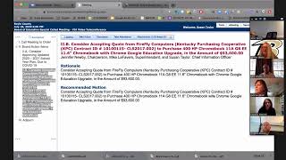 Full Boyle Co School Board Meeting July 28th News