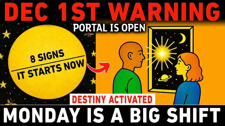 CHOSEN ONE ⚠️ December 1st PORTAL Is OPEN — 8 Rare Signs Your Next Chapter Is Activating TODAY!