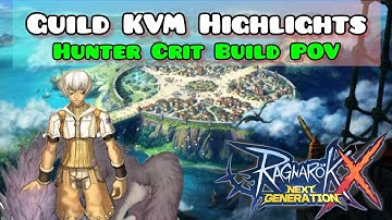 HUNTER CRIT BUILD POV | GUILD KVM HIGHLIGHTS | ROX Global