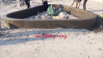 Làm bó vỉa công nghệ cao