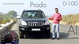Toyota Land Cruiser Prado | 0-100 | Acceleration India