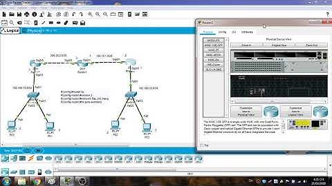 Lab RIP Protocol: Hướng dẫn cấu hình định tuyến RIP trên Cisco Packet Tracer