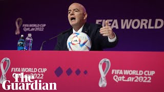 I feel Qatari, I feel gay': Infatino defends Fifa decision to host World Cup in Qatar