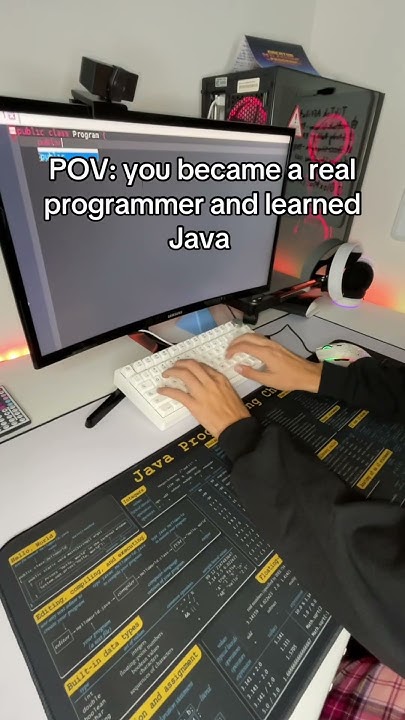 This mat helped me learn Java so fast 😭 #coding #java #programming # ...