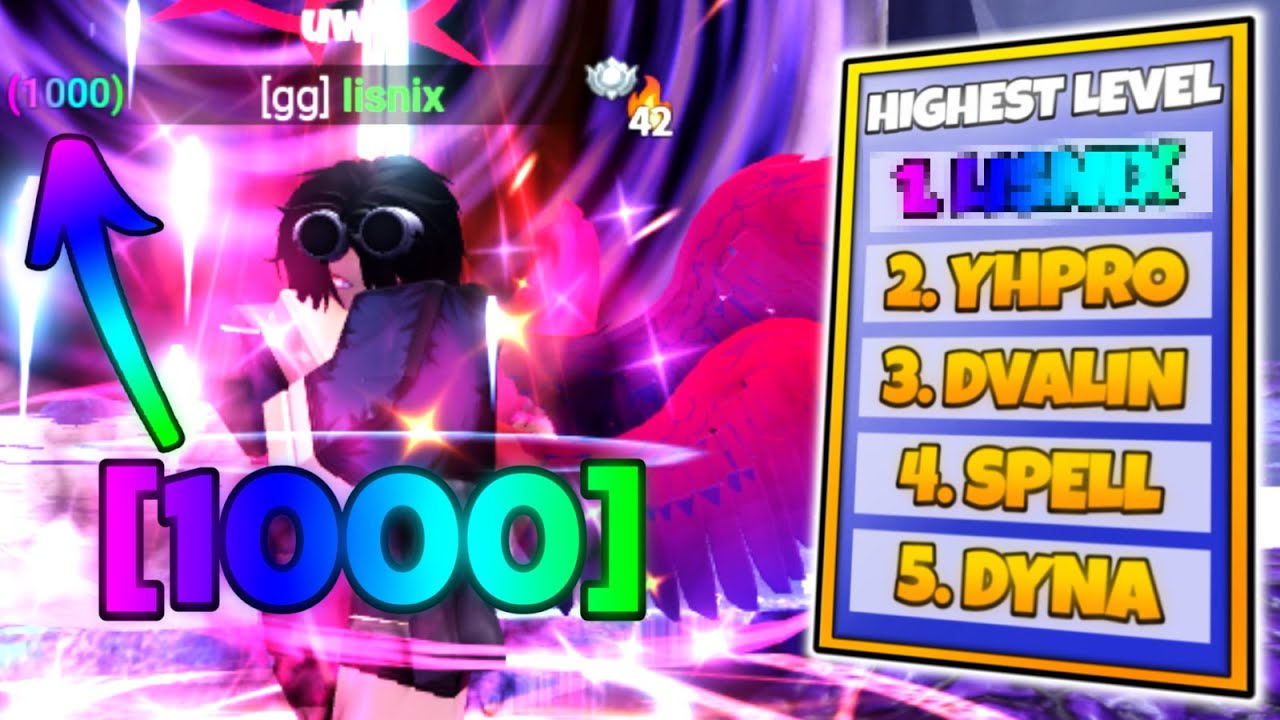 The FIRST EVER Player Level 1000 In Roblox BedWars..