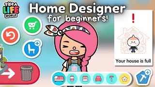 TOCA HOME DESIGNER GUIDE for Beginners! 🏠🔨💖| Toca Life World screenshot 3