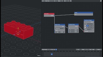 BASIC TUTORIAL:  Using MECABRICKS.COM Animation Nodes to perform objection rotation