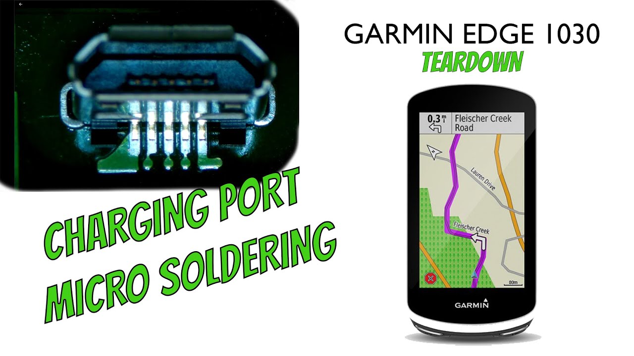 garmin-edge-1030-teardown-and-broken-charging-port-repair-micro
